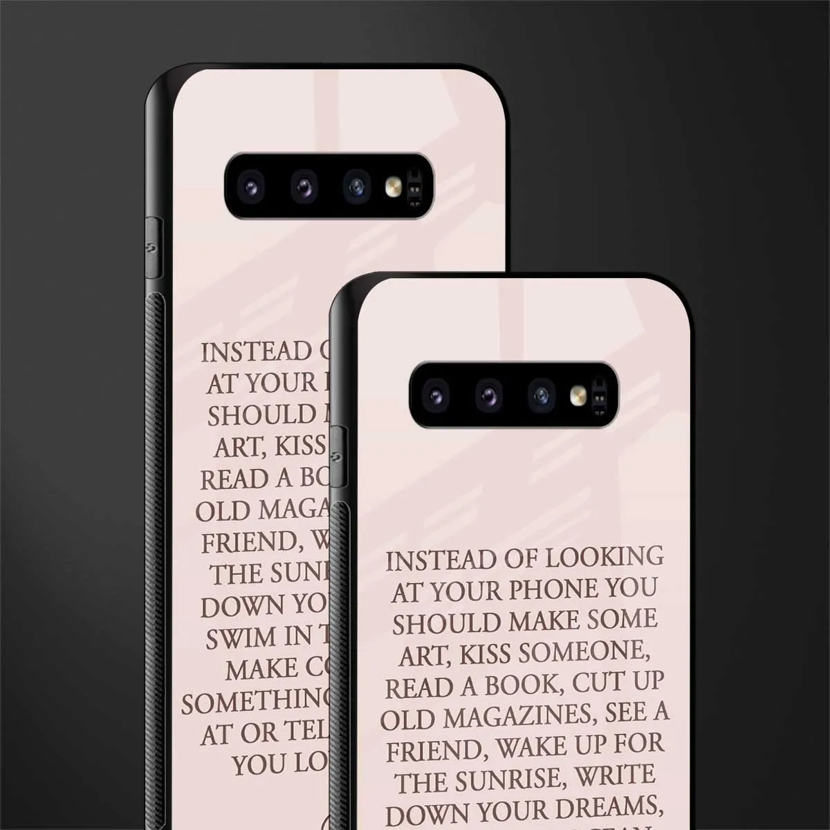 11 Things To Do Phone Case for Samsung Galaxy S10  | Glass Case