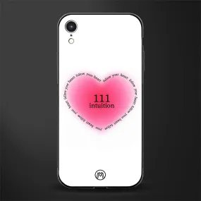 111 Intuition Phone Case for IPhone XR | Glass Case