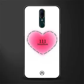 111 Intuition Phone Case for Oppo F11 | Glass Case