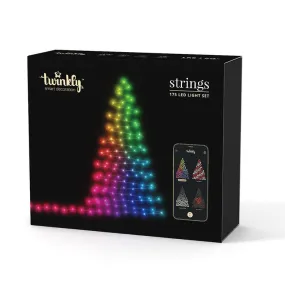 175-Light Red, Green, and Blue LED Twinkly Light Set