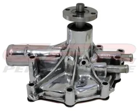 1986-93 FORD SMALL BLOCK ALUMINUM REVERSE ROTATION WATER PUMP - POLISHED