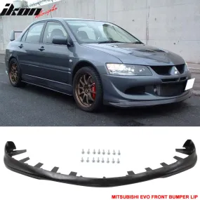 2003-2005 Mitsubishi Lancer EVO 8 Front Bumper Lip - PP