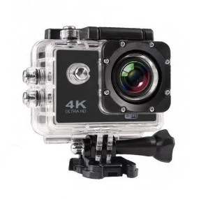 4K Water Resistant Sports Wi Fi Action Camera with Remote Control and 2 Inch Display