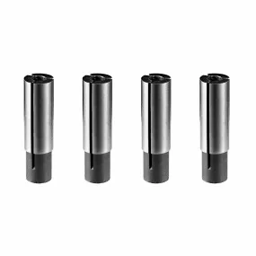 4pcs Router Collet Adapter, 1/4″ to 1/8″ CNC Engraving Router Bit Collet Size Converter