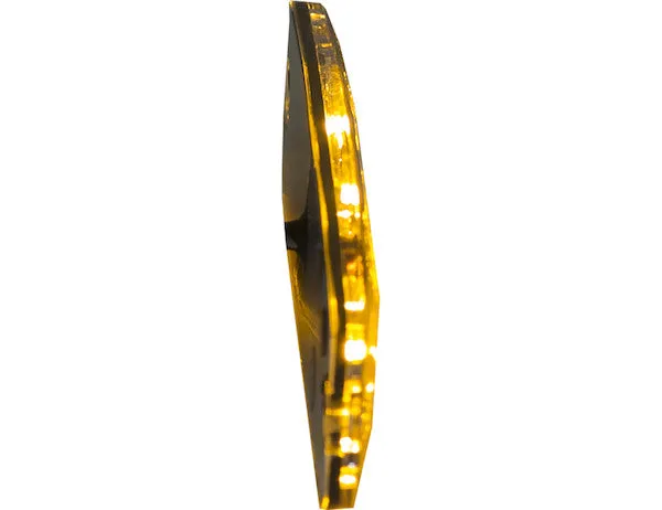 8892240 - ULTRA THIN 4.5 INCH AMBER LED STROBE LIGHT