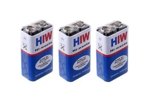 9V Battery HI-WATT HW 6F22M ET8049