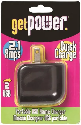 Adapter Ac Dual Usb 2.1amp