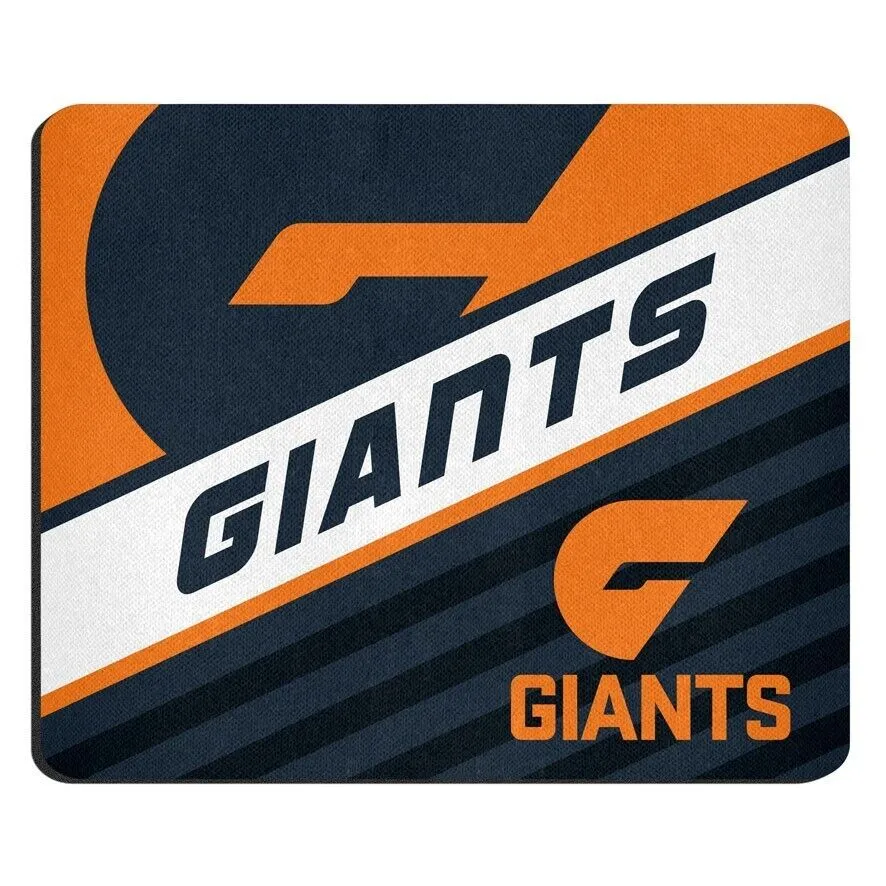 AFL Mouse Mat - GWS Giants - Mouse Pad - 22cm x 19cm