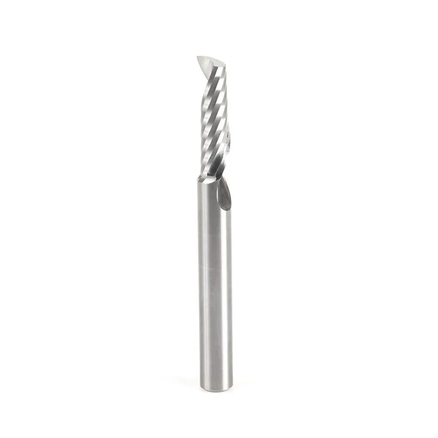 Aluminum Spiral 'O' Flute Up-Cut CNC Router Bit | 1⁄4 Dia x 7⁄8 x 1⁄4 Shank x 2 1⁄2" Long | 51458 | 738685051450