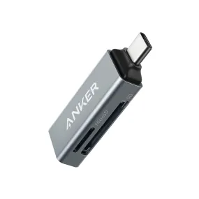 Anker 2-In-1 USB-C SD Card Reader - Gray