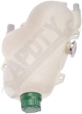 APDTY 116230 Pressurized Coolant Overflow Reservoir Bottle With Cap (ID 3966106)