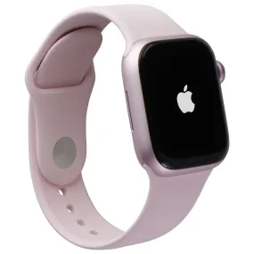 Apple Watch Series 9 (GPS Only) A2978 41mm Pink Al/ Light Pink Sport Band (M/L)