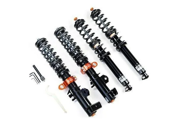 AST Suspension 5100 Series 1-Way Coilovers (Divorced Rear - Front and Rear Top Mounts Not Included) ACU-B1002S - 1993-1999 BMW 316i Coupe-Sedan (E36)