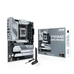 Asus Prime X670e-Pro Wifi - Motherboard - Atx - Socket Am5 - Amd X670e Chipset - Usb-C 3.2 Gen 2X2, Usb-C 3.2 Gen2, Usb