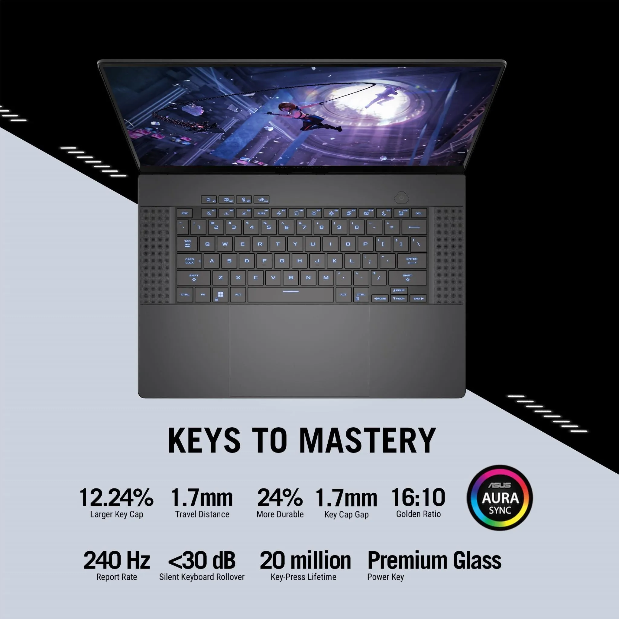 Asus ROG Zephyrus G16 16" 2.5K 240Hz OLED Gaming Laptop (Intel Core Ultra 9)[GeForce RTX 4070]