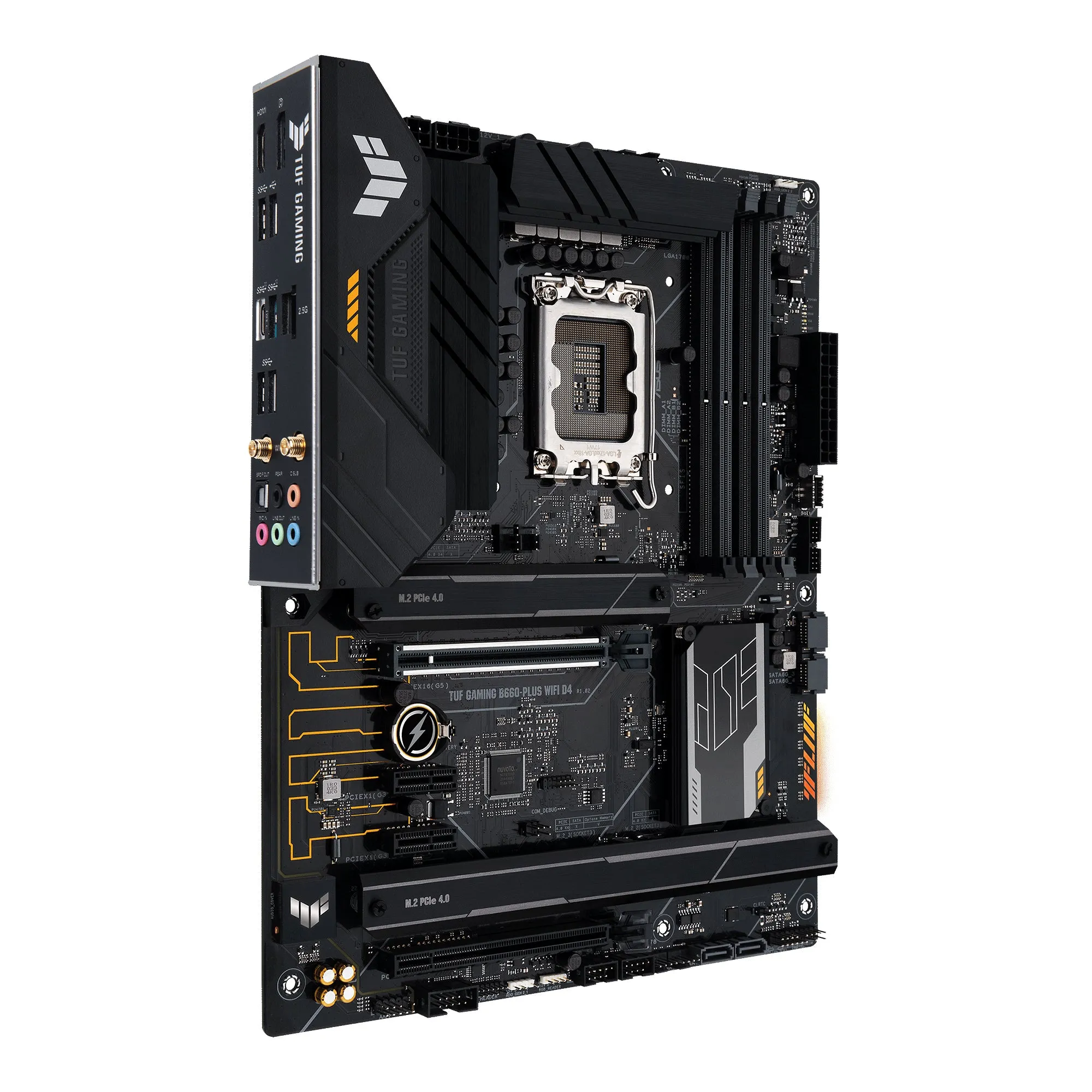 Asus Tuf Gaming B660-Plus Wifi D4 - Motherboard - Atx - Lga1700 Socket - B660 Chipset - Usb 3.2 Gen 1, Usb 3.2 Gen 2, Us