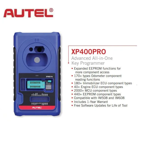 Autel Key Programmer & Diagnostic Tool - MaxiIM IM608 PRO (US First Generation)