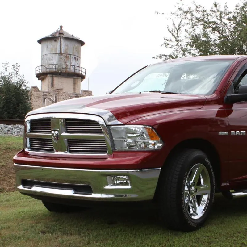 AVS 14-18 Toyota Tundra Aeroskin Low Profile Hood Shield - Chrome