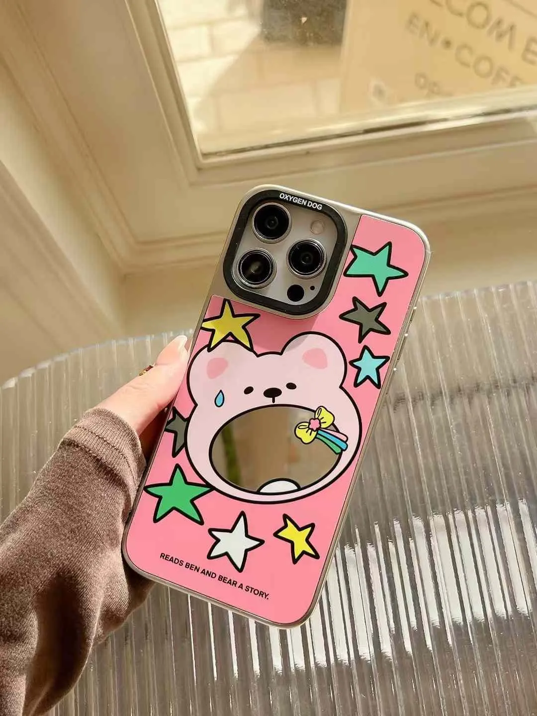 Baby Bear Silicon Mirror iPhone Case