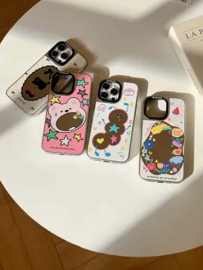 Baby Bear Silicon Mirror iPhone Case