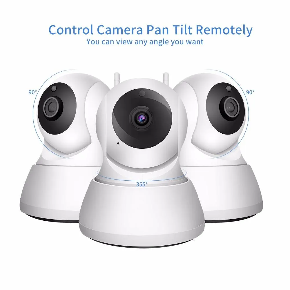 Baby Monitor Security 1080P Wi-Fi P2P Night Vision IP Camera