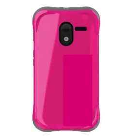 Ballistic Aspira Series Hybrid Case for Motorola Moto X Smartphone - Pink / Gray