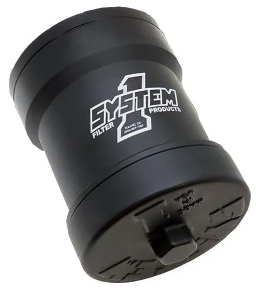 Billet EFI Fuel Filter, 1" -12 Spin-on, 10 Micron SY209-510B