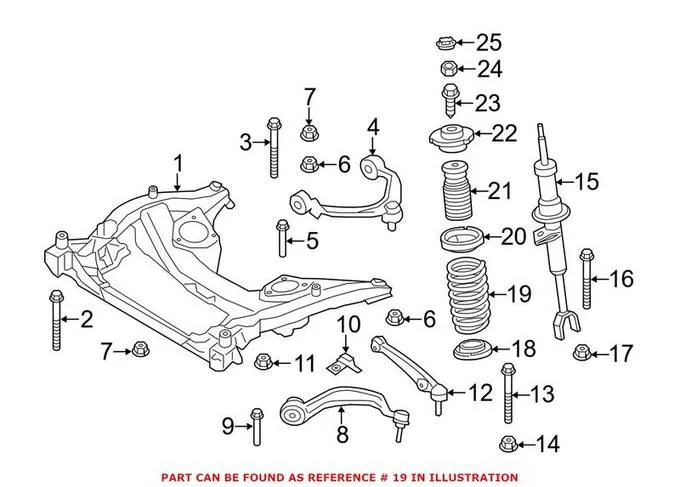 BMW Coil Spring 31336786769