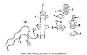 BMW Coil Spring – Front 31336865634