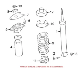 BMW Coil Spring – Rear 33536851726