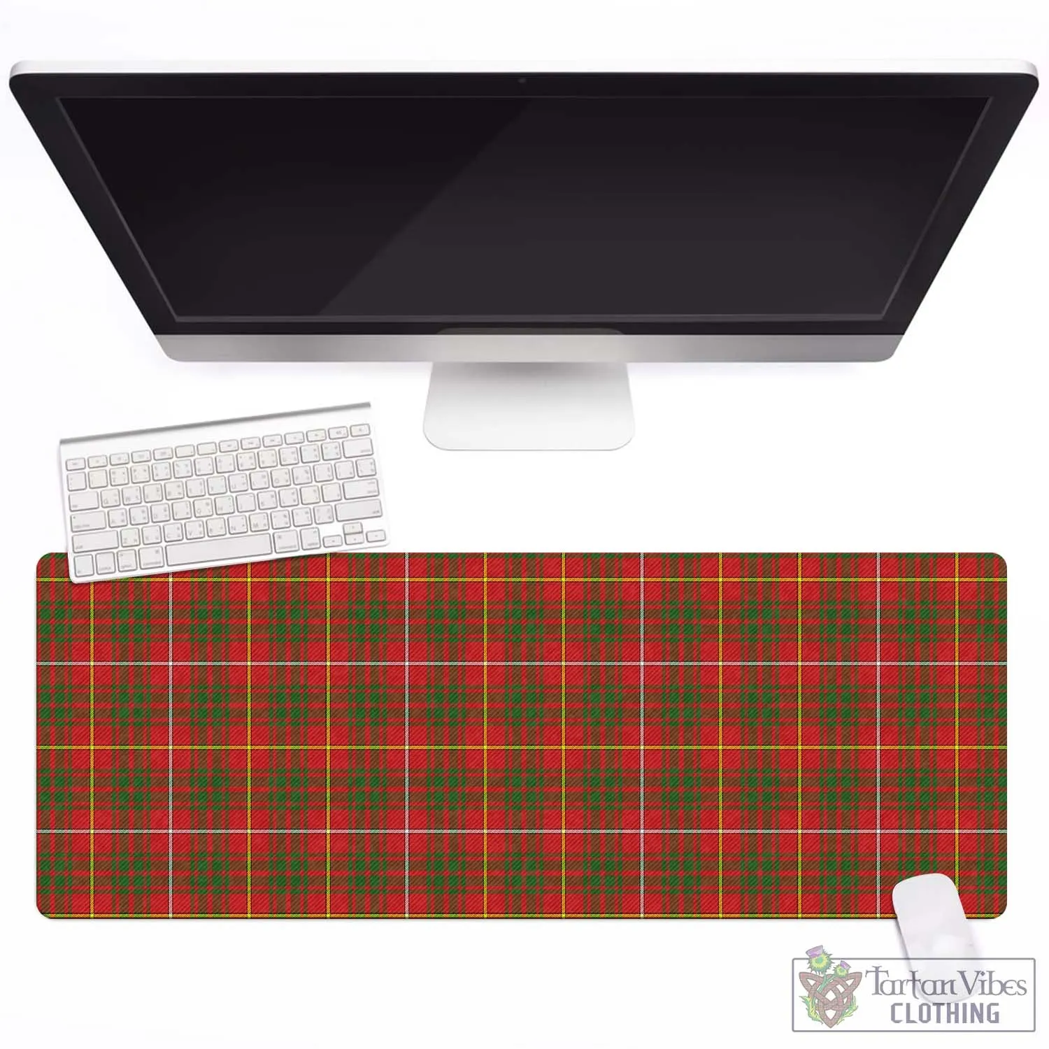 Bruce Modern Tartan Mouse Pad