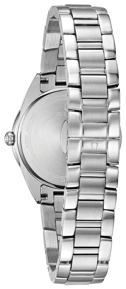 Bulova Ladies Sutton Diamond Mother of Pearl Dial Watch 96P198