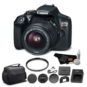 Canon EOS Rebel T6 SLR with EF-S 18-55mm Bundle