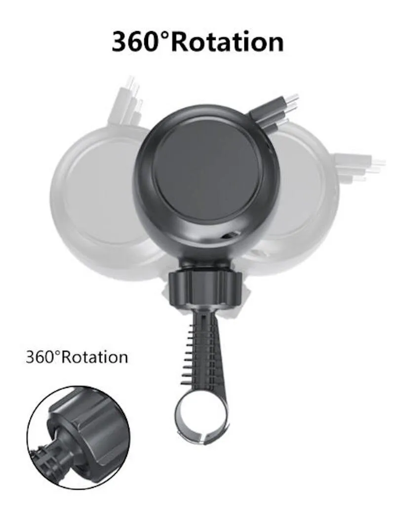 Car Retractable Cord 3 in 1 Power Charging Station