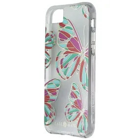 Case-Mate Print Hard Case for iPhone SE (3rd Gen)/SE (2020) - Butterflies