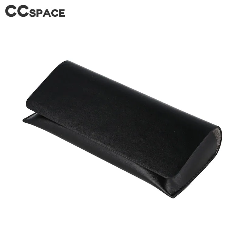 CCSpace Unisex Large PU Leather Eyeglasses Case 51105