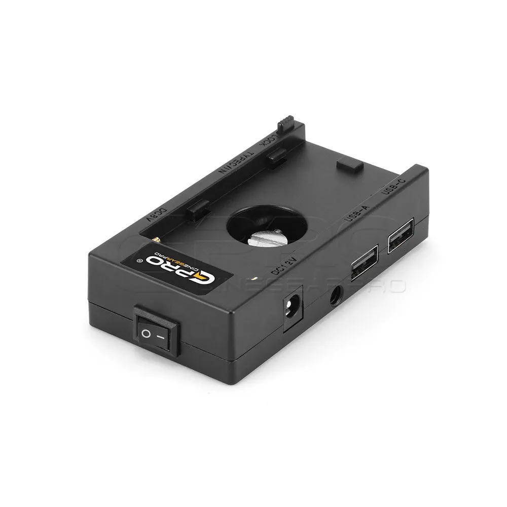 CGPro F970 Battery Plate DC/USB Port In/Output For NP-F550/750/970