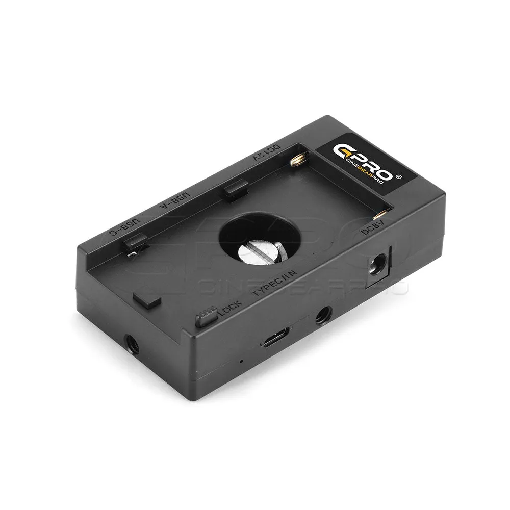 CGPro F970 Battery Plate DC/USB Port In/Output For NP-F550/750/970