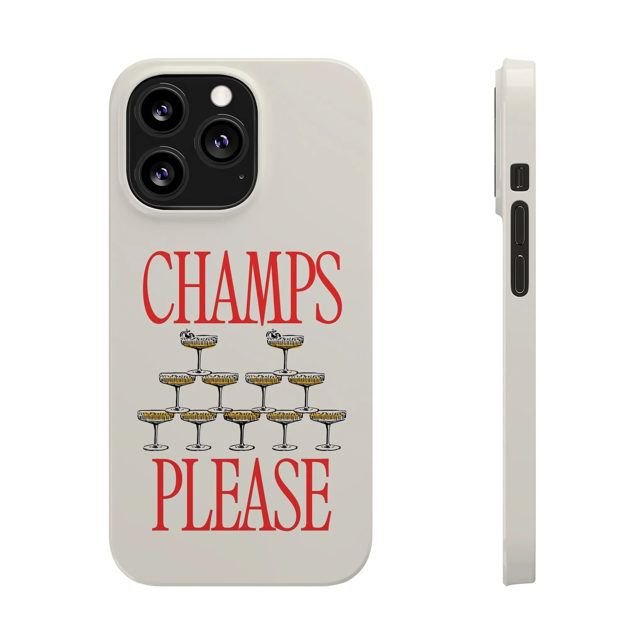 Champs Please iPhone Case