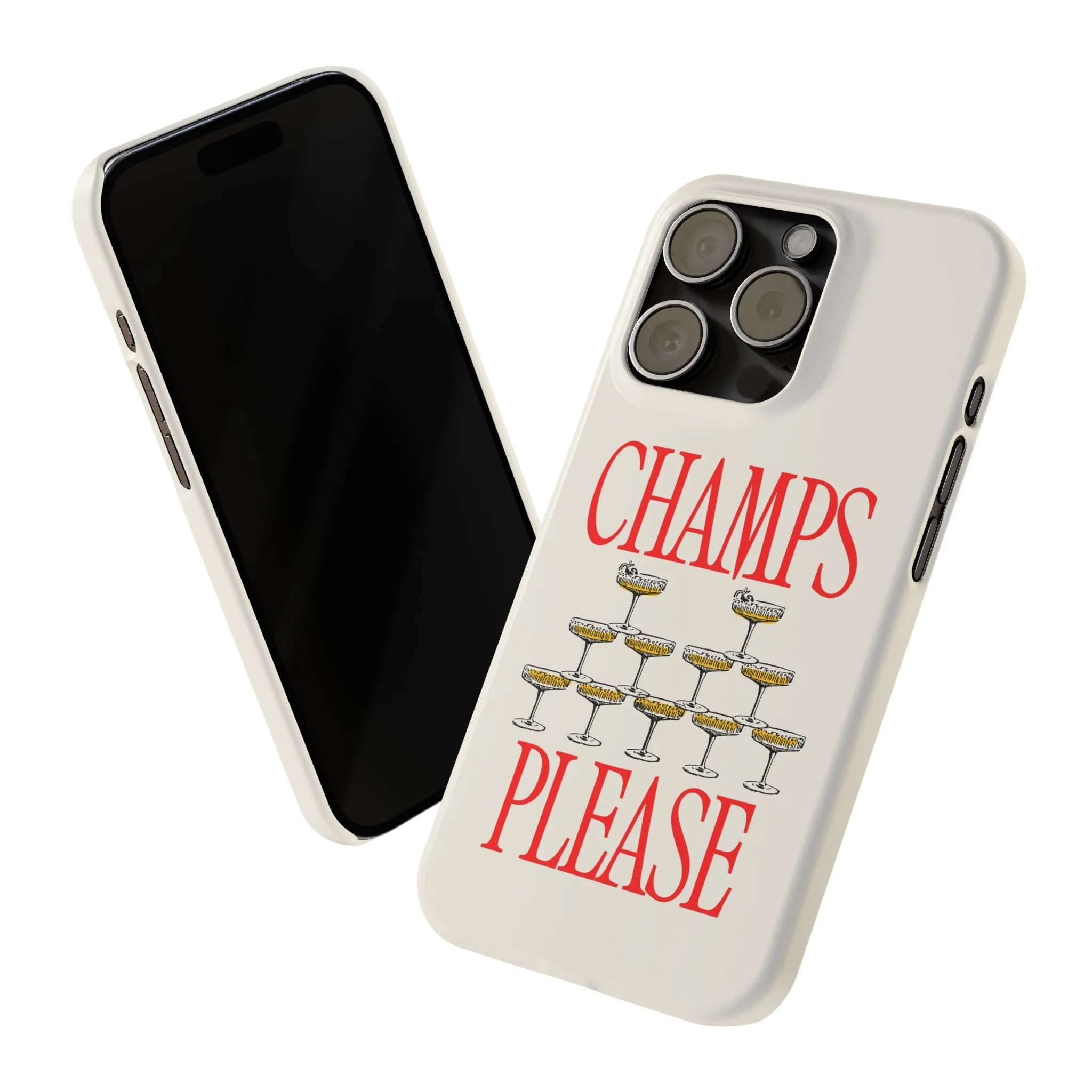 Champs Please iPhone Case