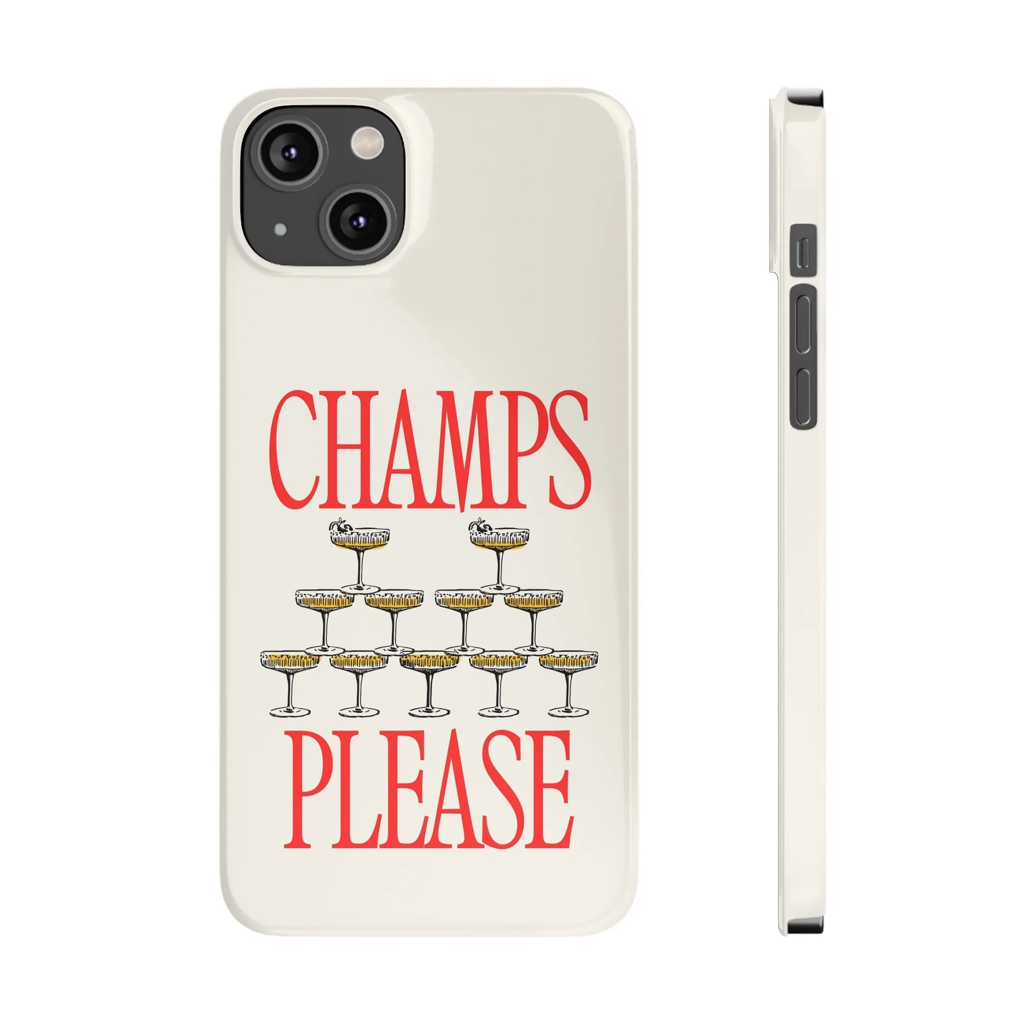 Champs Please iPhone Case