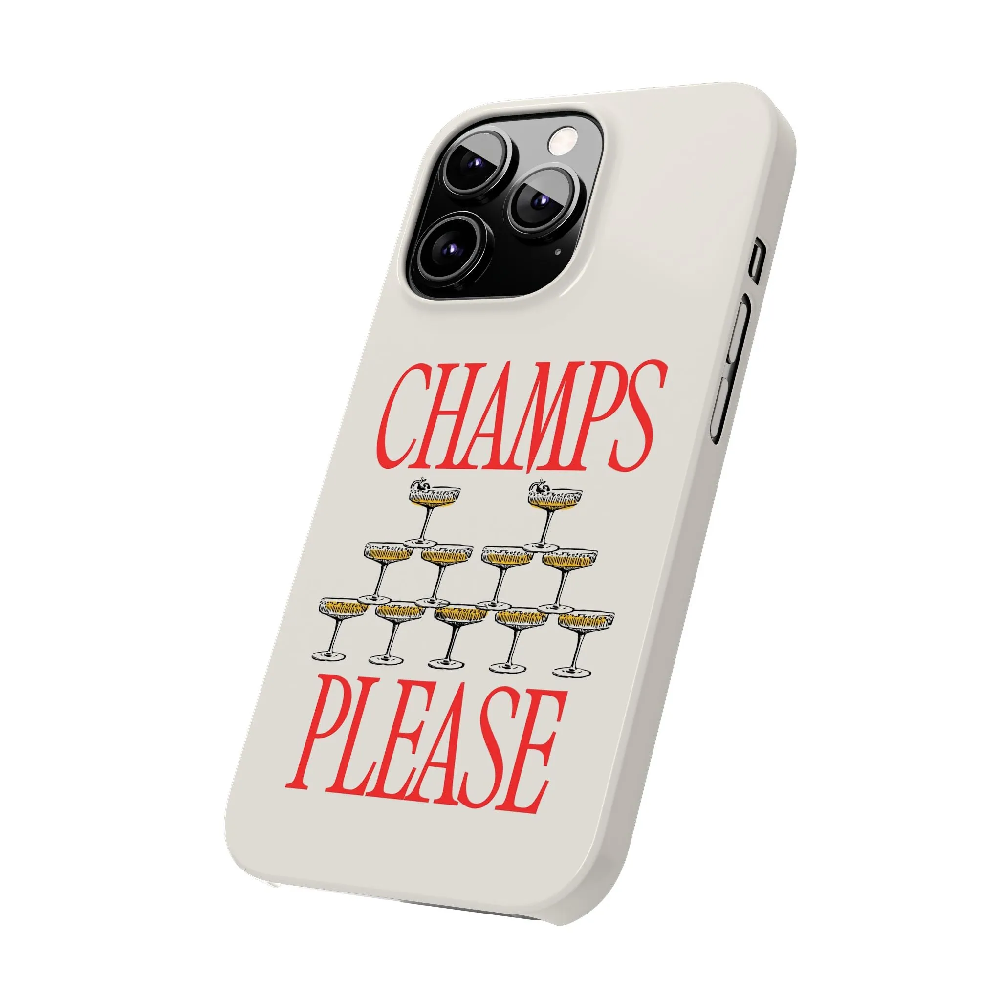 Champs Please iPhone Case