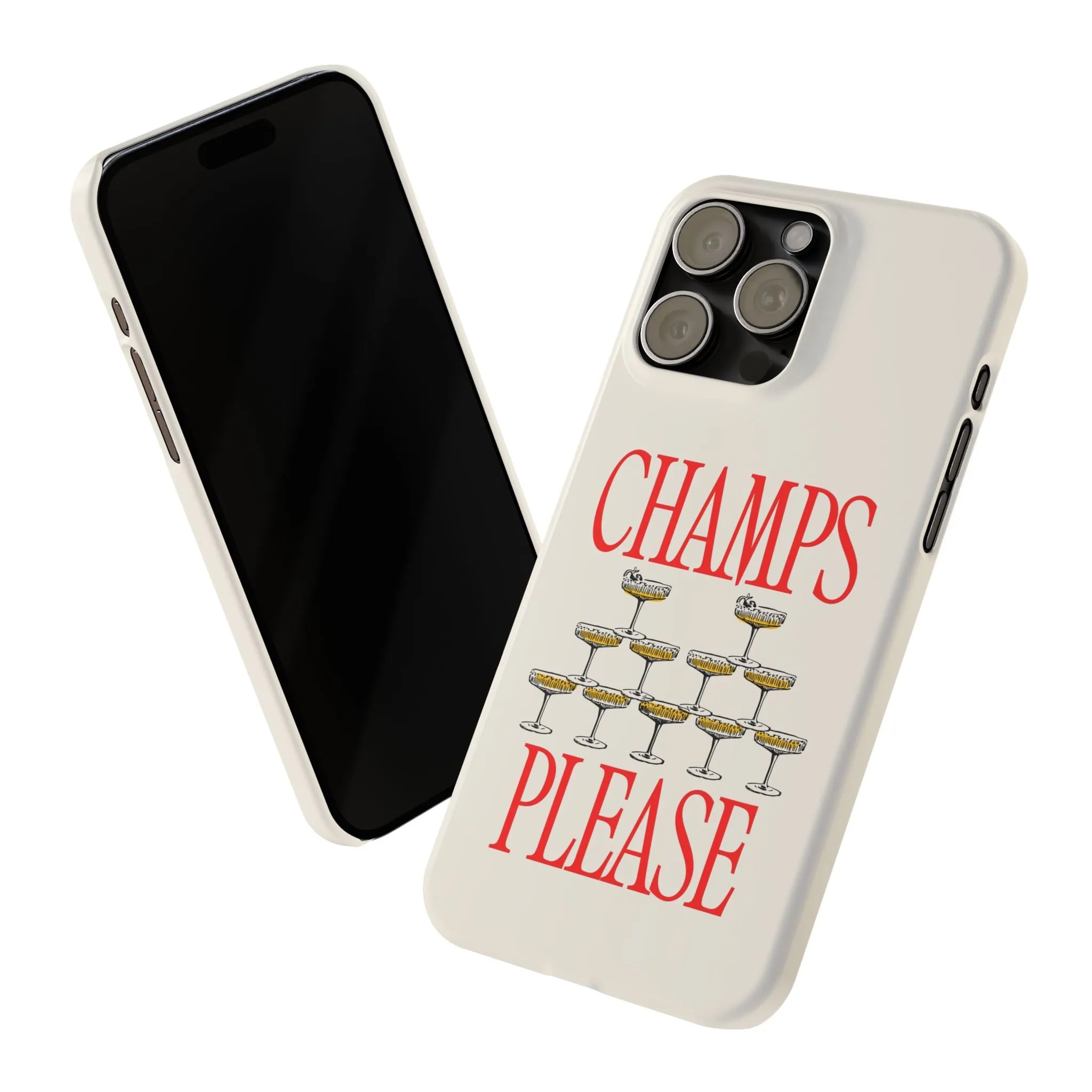 Champs Please iPhone Case