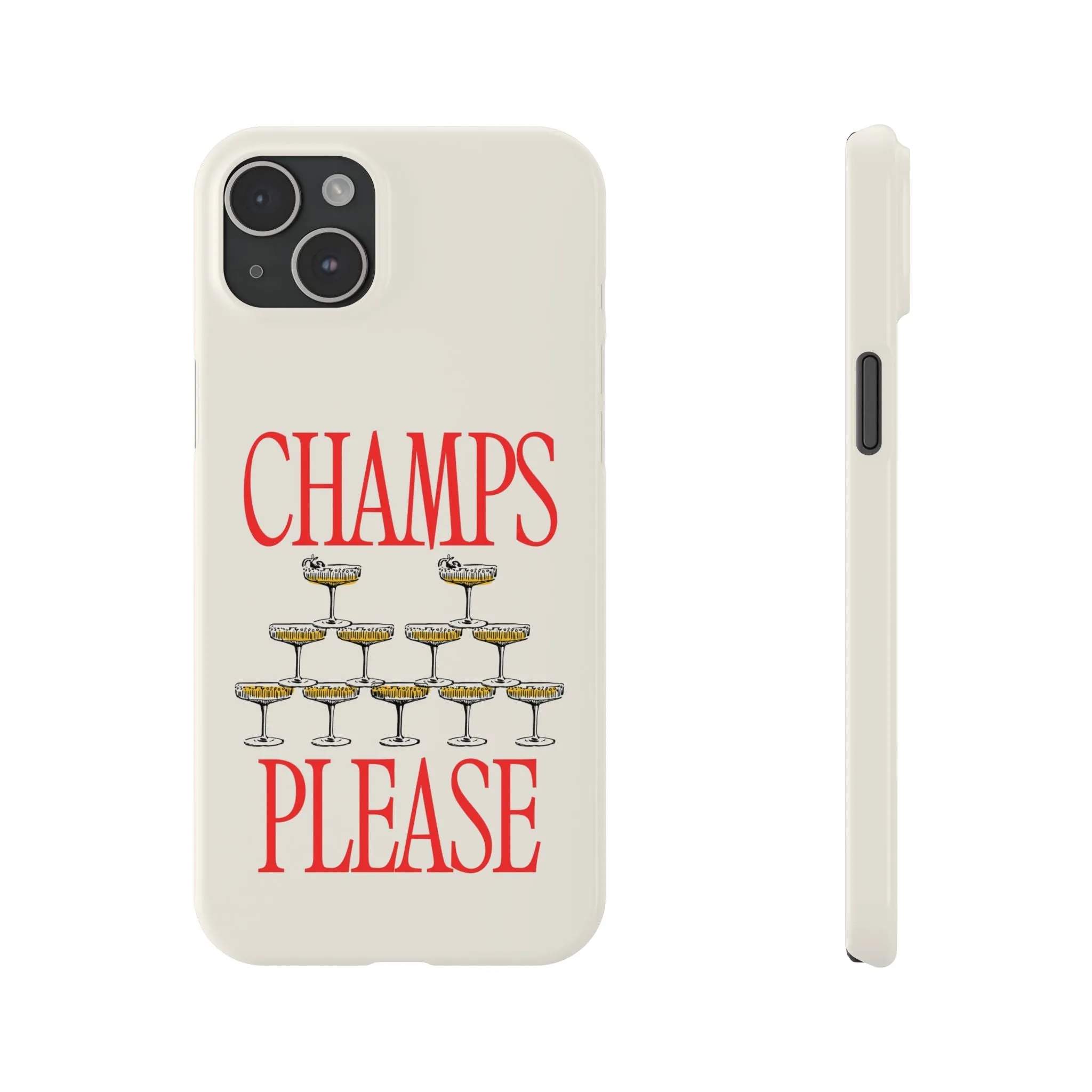 Champs Please iPhone Case