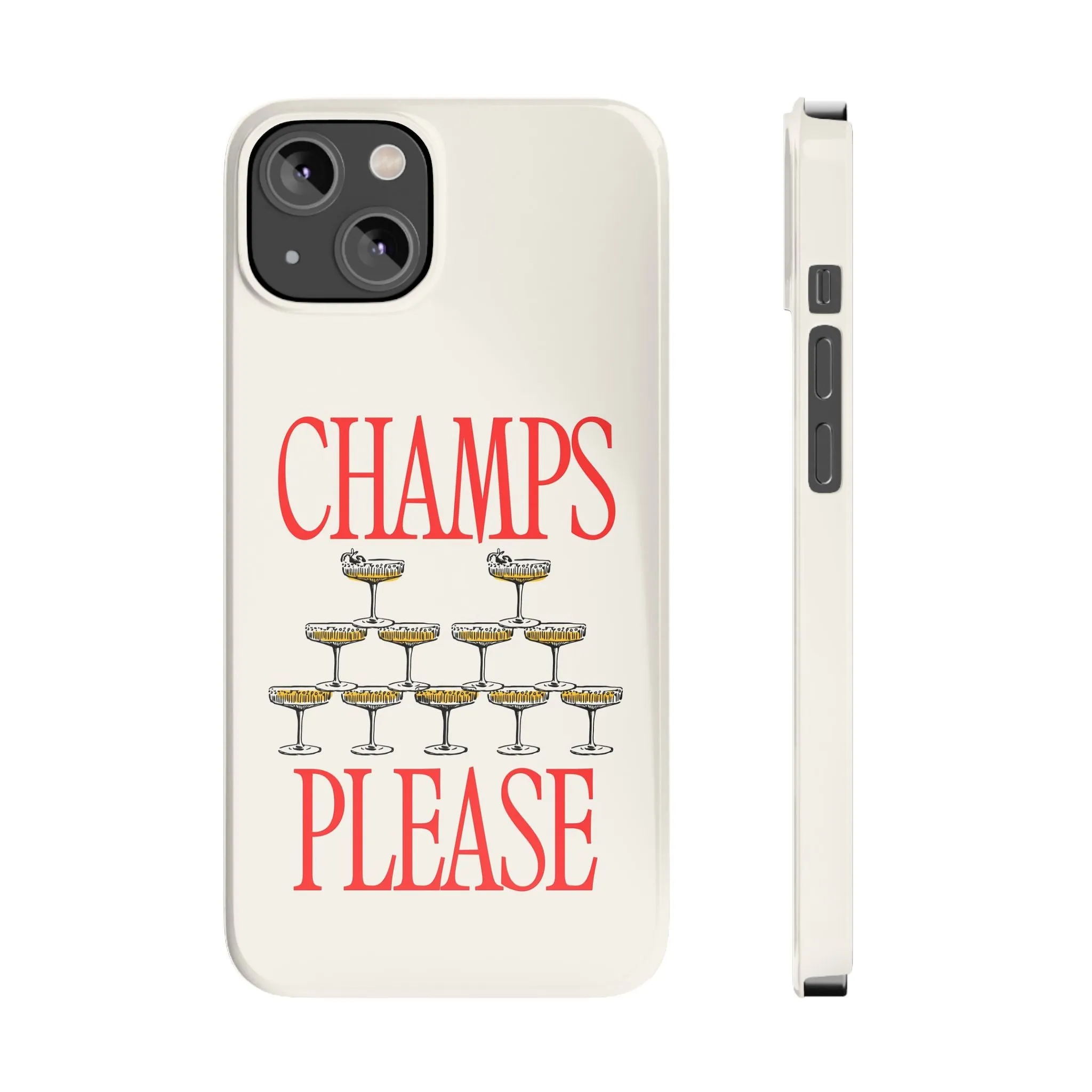 Champs Please iPhone Case