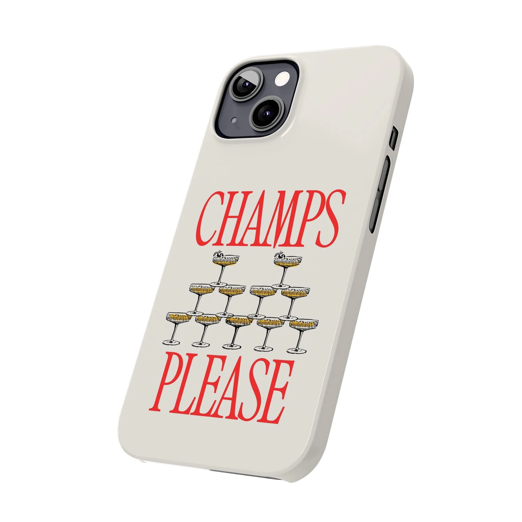 Champs Please iPhone Case