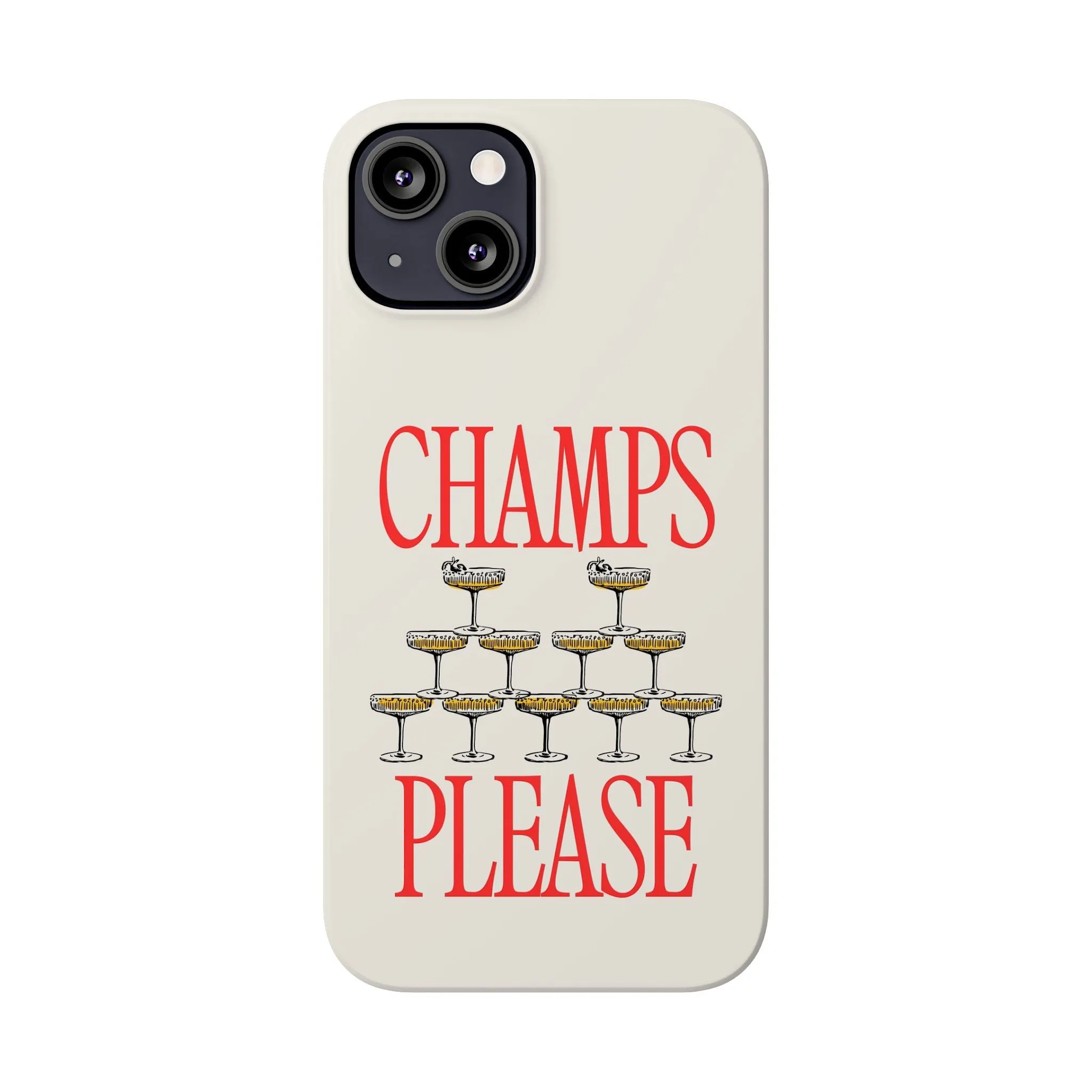 Champs Please iPhone Case