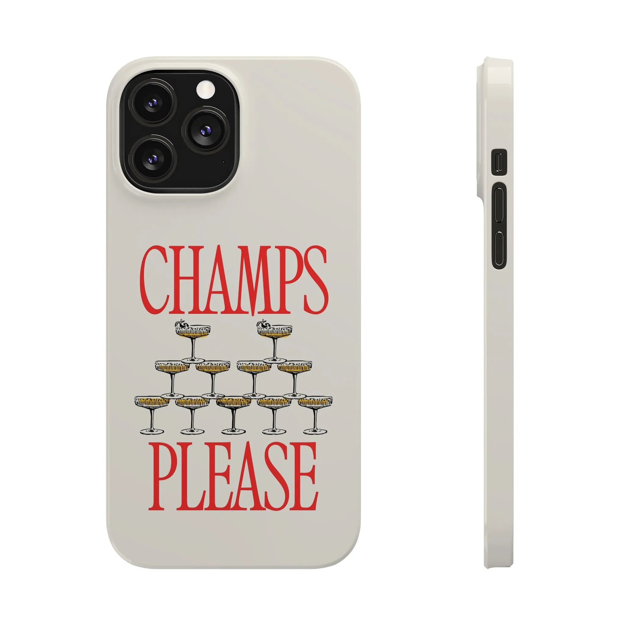 Champs Please iPhone Case