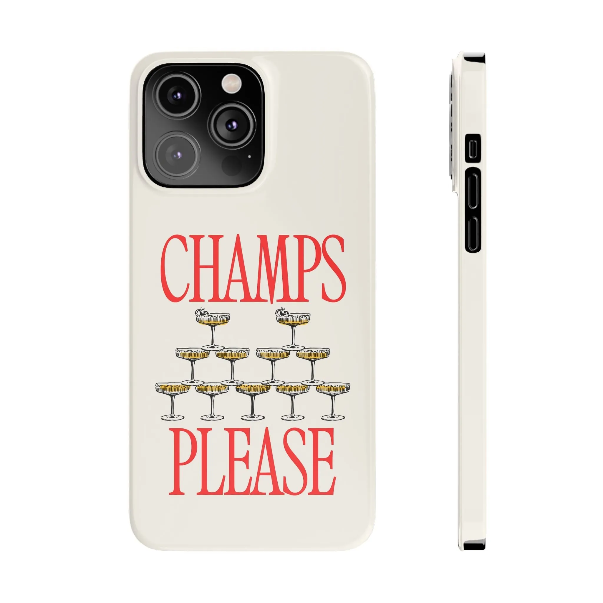 Champs Please iPhone Case