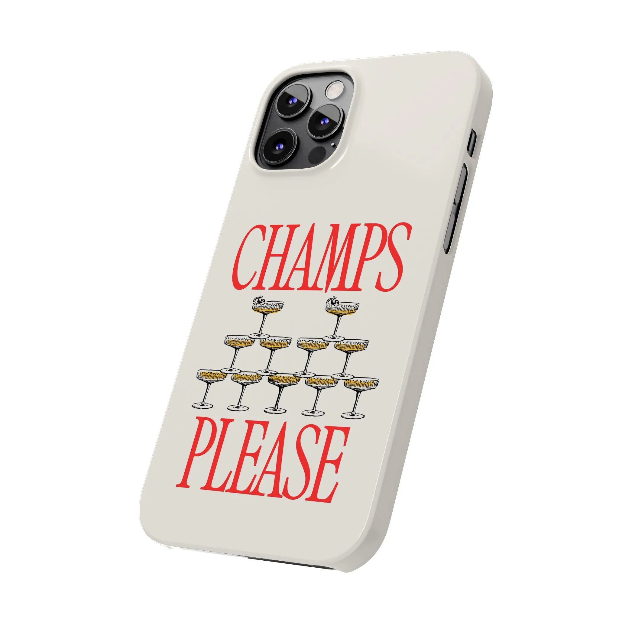 Champs Please iPhone Case